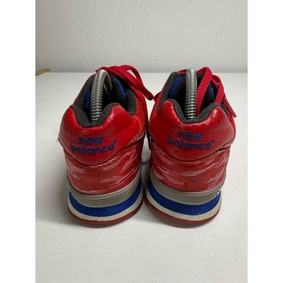 New balance 574 Men’s Classic Paint Chip Red White Blue Size 6 See Description - Picture 6 of 15
